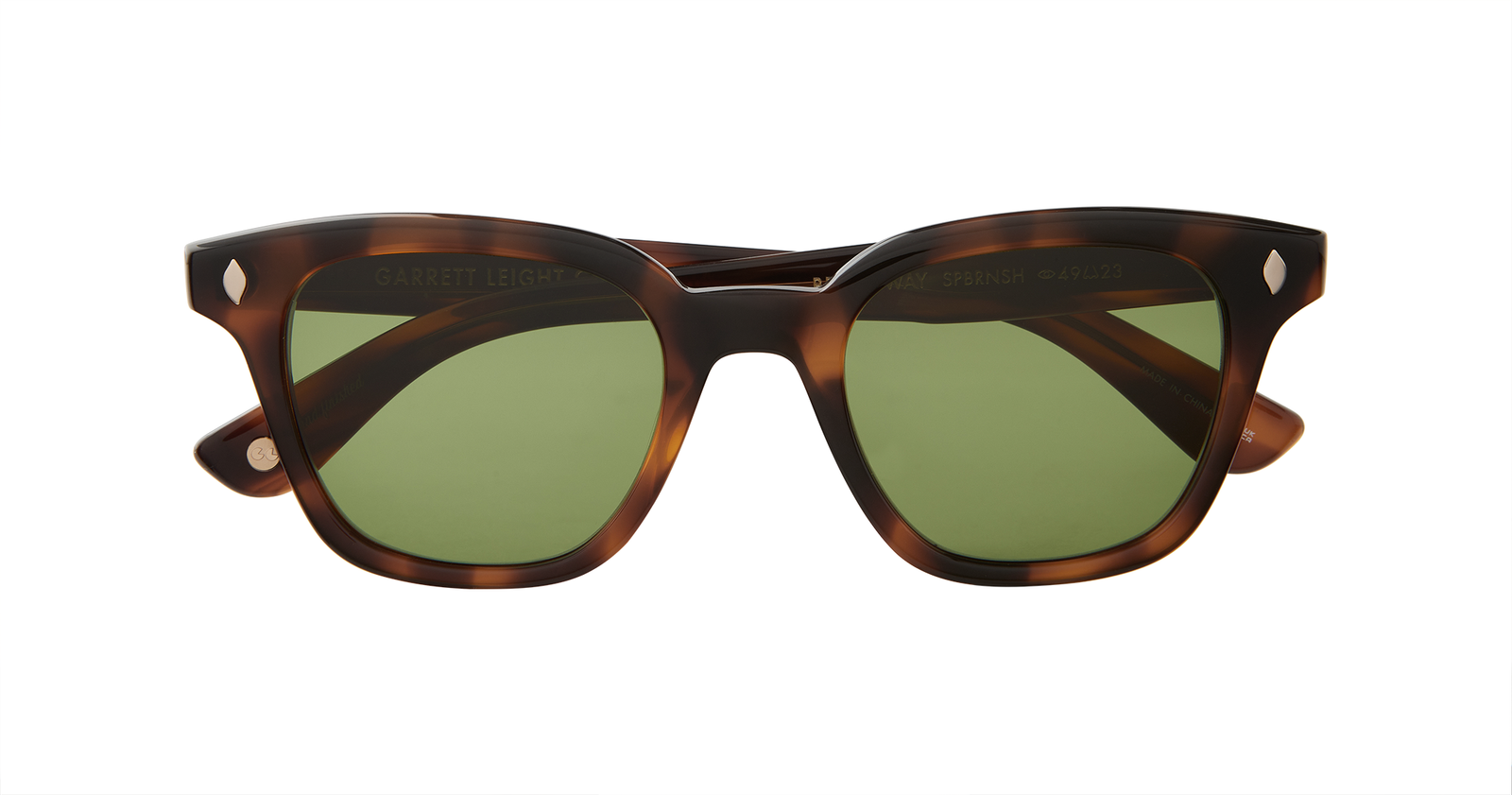 Spotted Brown Shell/Semi-Flat Pure Green